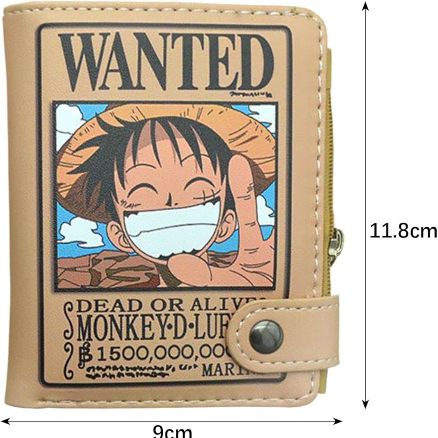Cartera One Piece Anime Luffy